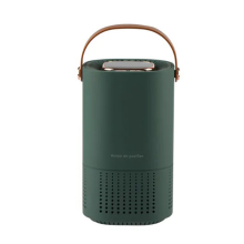 Desktop-Luftreiniger H13-Filter Negative Ionen 2000 mAh für Zuhause (Grün)