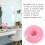 Rosa Donut Luftbefeuchter USB Büro Desktop Mini tragbar 5