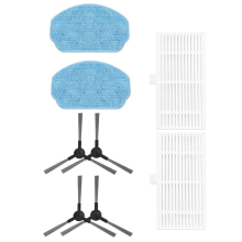 Seitenbürsten-Filter-Mopp-Pad-Set für BR150/BR151 Roboter-Staubsauger