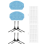 Seitenbürsten-Filter-Mopp-Pad-Set für BR150/BR151 Roboter-Staubsauger 1
