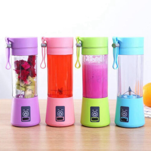 Electric Fruit Juicer Blender Portable Handheld USB Personal, 2