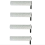 4 Pcs Roller Brush for Floor ONE S7 Steam Scrubber 6