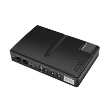 DC UPS Battery Backup Supply 85‑265V Replaceable US-Plug