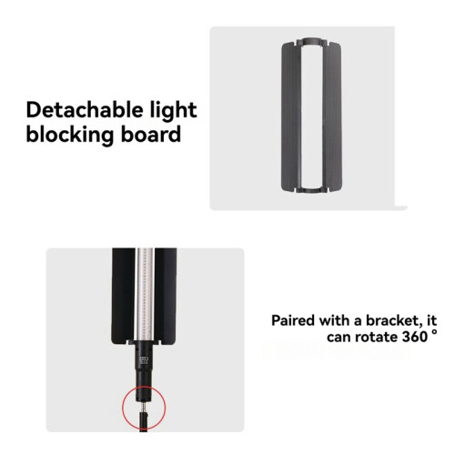RGB Handheld Light Wand 20W LED Stick Dimmable US Plug 2