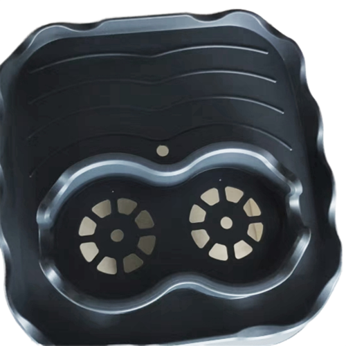 Hot Tub Table Tray,Foldable Side Table,Non-Slip Beverage Box 2