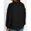 Damen Oversize Pullover Langarm Schwarz XL 8