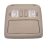 Roof Front Reading Light with Sunroof Switch Beige for 2