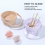 Silicone Washing Bowl Makeup Brush Cleaning Box Make-Up Egg Drying A 3
