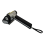 Electric Grill Cleaner Brush Rechargeable Black Silver 3