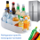 Refrigerator Rotating Storage Rack 4