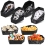 Halloween Essen Serviertabletts Horror Sarg Snack Cookie Geschenk 5