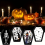Halloween Essen Serviertabletts Horror Sarg Snack Cookie Geschenk 7