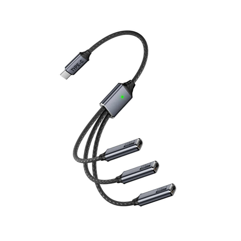 Splitter Cable Otg Usb Hub 2.0 Male To Female Type-C 4853461103638