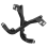 1Pair Front Bumper Radiator Support Brackets for 4