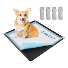 Halter für Hunde-Pipi-Pads – Silikon-Welpentoilette
