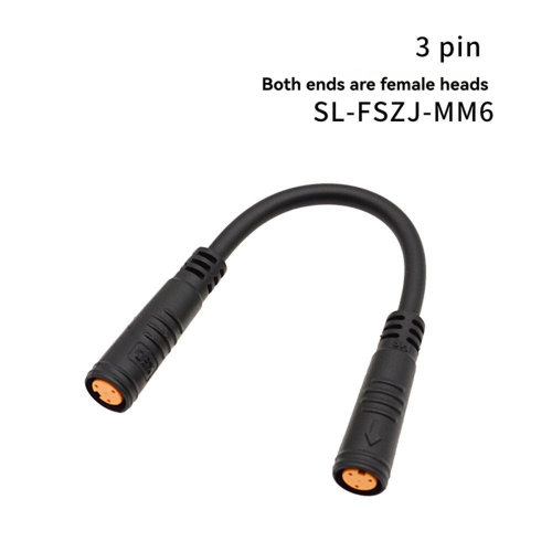 3 Pin E-Bike Throttle Connectors Sensor Thumb Cable Motor C 2