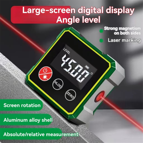 Dual Laser Digital Inclinometer Portable Electronic Level 2
