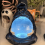 Grim Reaper Statue with Flying Bats Crystal Ball 5