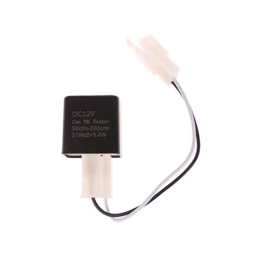 Relais-Adapterkabel 2-polig 12V LED-Blinker Schwarz 2
