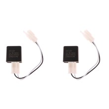 Relais-Adapterkabel 2-polig 12V LED-Blinker Schwarz