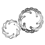 Motorcycle Front Rear Brake Discs 3