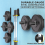 1Pc Wall Mounted Weight Plate Holder
Weight Rack Storage for 4