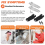 8212560 & 8269145 Dishwasher Side Mounting Bracket Kit for 4