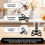 2pcs 3 In1 Stackable Wine Bottle Drying Rack 5