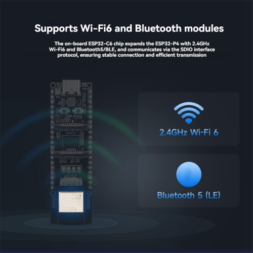 ESP32-P4 WIFI6 Development Board Based on and ESP32-C6 B 2