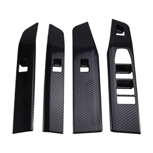 Car Window Switch Lifter Panel Trim Frame Cover Sticker for