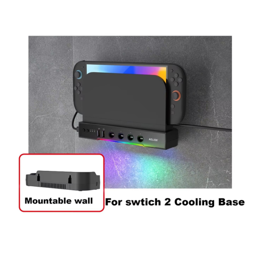 for Switch 2 Base Cooling Fan High Speed Dual Fans 2