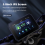 5.0 Inch Auto Portable Digital Motorcycle Dashboard Screen 9