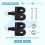 Motorcycle Footpeg Connection Bracket Foot Peg for 7