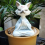 Nine-Tailed Figurines Decor Yellow 5