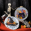 Halloween - Kit, 4er Set Gothic Stickset 4