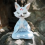 Nine-Tailed Figurines Decor Yellow 6