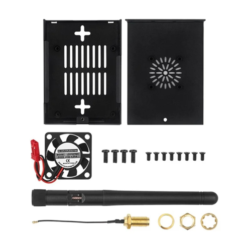 For 3B Case Metal Shell with Fan Heatsink 2