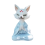 Nine-Tailed Figurines Decor White 2