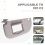 Car Inner Sun Visor 98038432DS 98038433DS for 301 7