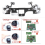 Conductive Film Keypad Cable PCB Replacement Kit 7