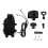 Motorcycle Handlebar Cell Phone Holder Mobile Mirrors Support 1