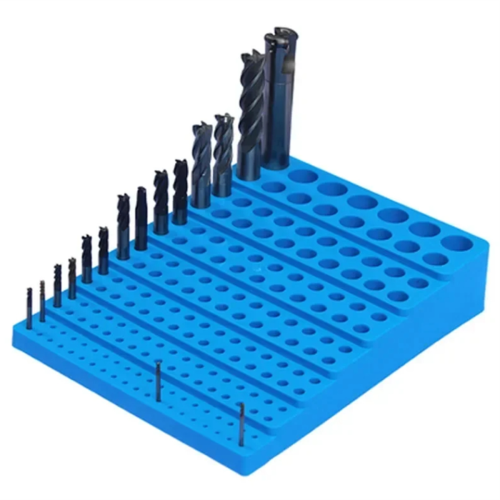 1pc 187 Grid Milling Cutter Drill Bit Storage Box CNC Tool Organizer 2
