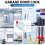 Heavy Duty Garage Door Lock, Galvanized Steel Locking 7