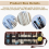 43PCS Pottery Tools Tool for Sculpting Polymer Clay Kit 3