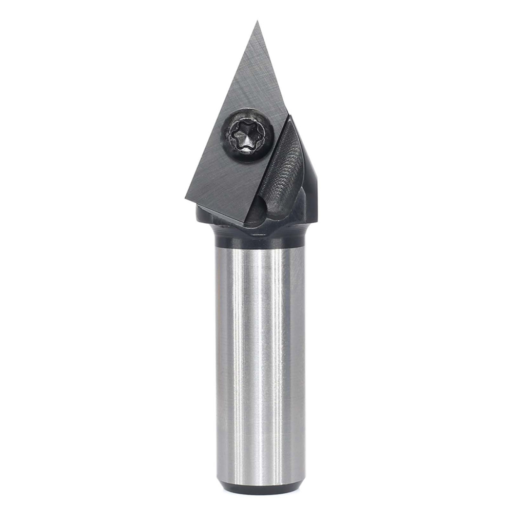 Jojomino Router Bit 45 Degree V-Shaped Carbide Chamfering Milling