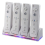 4 Port Charging Stand Dock Station for Game Console, A 3