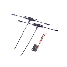 XR4 Gemini-X Dualband-ELRS-Empfänger 900 MHz RX mit T-Typ-Antenne