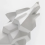 Wolf Statue Animal Figurine Sculpture Decoration Accessories Silver 4