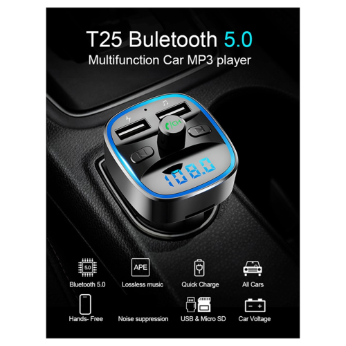 Audio MP3-Player Bluetooth 5.3 Unterstützt U-Disk-Freisprecheinrichtung 2