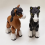3D Printed Movable Figurine for Home Decor Desk 3pcs 5